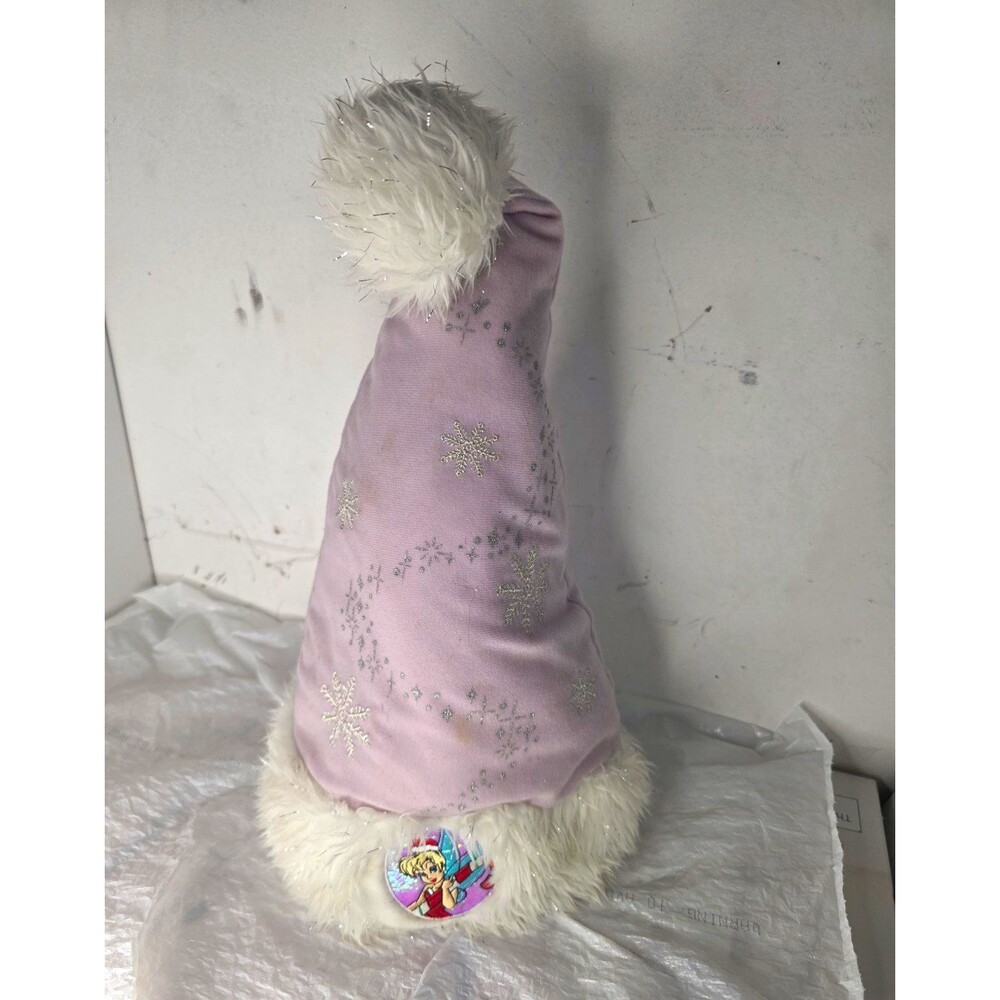 Walt Disney World / Disneyland Resort Tinker Bell Purple Santa Hat One Size